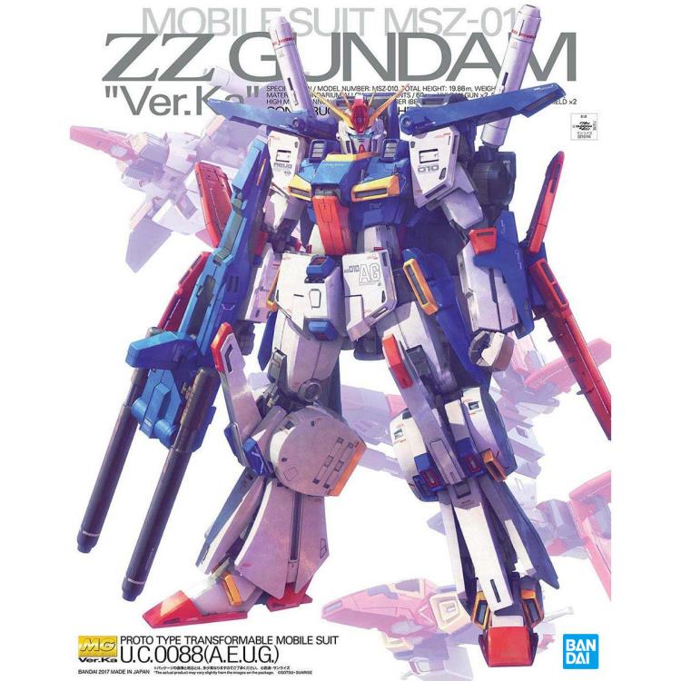 MG 1/100 ZZ Gundam (Ver.Ka) Model Kit – Midwest Hobby and Craft