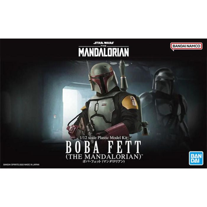 Bandai Star Wars Boba Fett From The Mandalorian 1:12 Scale Model Kit Build  and Overview 