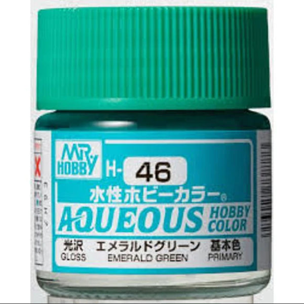 Mr. Color Aqueous H46 (Gloss Emerald Green) 10ml