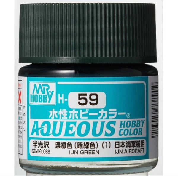 MR. Hobby Aqueous H59 IJN Green 10mL Semi-Gloss