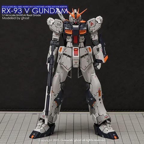 RG] RX-93 V GUNDAM - Decal Only – Midwest Hobby and Craft