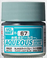 Mr. Color Aqueous H67 (RLM65 Light Blue) 10ml