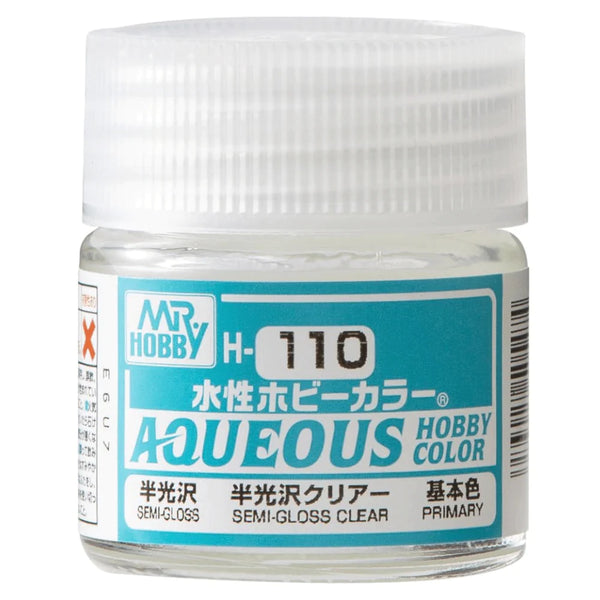 Mr. Color Aqueous H110 (Semi-Gloss Clear) 10ml