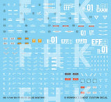 G-Rework [HG] RX-79 BD-01 [BLUE DESTINY] - Decal only