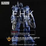 G-Rework [HG] RX-79 BD-01 [BLUE DESTINY] - Decal only