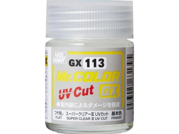 GX 113 - Super Clear III UV Cut Flat