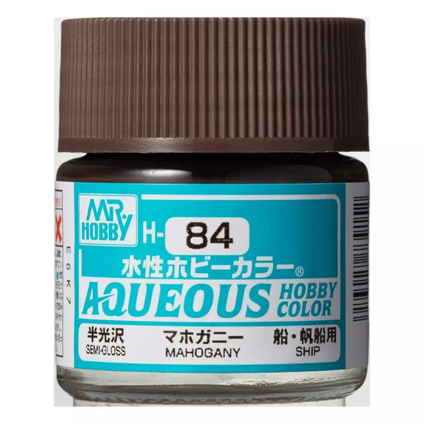 Aqueous - H84 - Semi gloss Mahogany