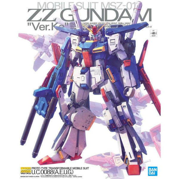 MG 1/100 ZZ Gundam (Ver.Ka) Model Kit