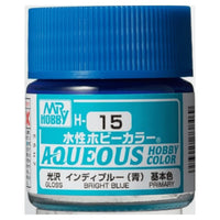 Mr. Color Aqueous H15 (Gloss Bright Blue) 10ml
