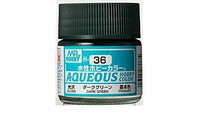 Mr. Color Aqueous H36 (Gloss Dark Green) 10ml