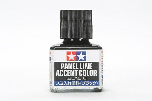 Tamiya 40ML Panel Line Accent Color Paint Wash Black
