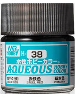 Mr. Color Aqueous H38 (Metallic Steel Red) 10ml