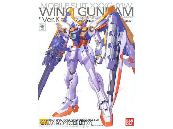 ver. ka ガンダム　WING GUNDAM HI-V V-GUNDAM Bandai Mg 1/100 Zz Ver.ka Unicorn Gundam-02 Banshee Zeta