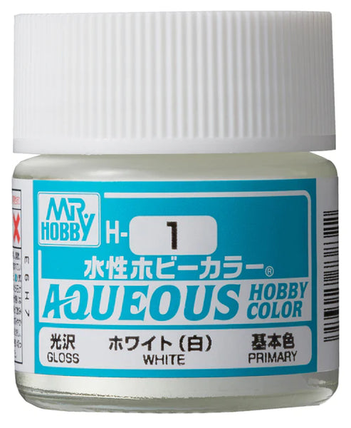 Mr. Hobby Aqueous H1 (Gloss White) 10ml