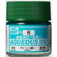 Mr. Hobby Aqueous H6 (Gloss Green) 10ml