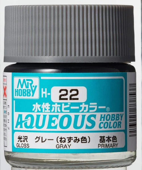 Mr. Color Aqueous H22 (Gloss Gray) 10ml