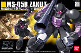 HGUC #68 MS-05B Zaku I Black Tri-Stars
