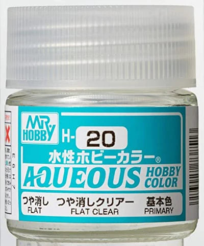 Mr. Color Aqueous H20 (Flat Clear) 10ml