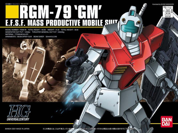 HGUC 1/144 RGM-79 GM Model Kit #020