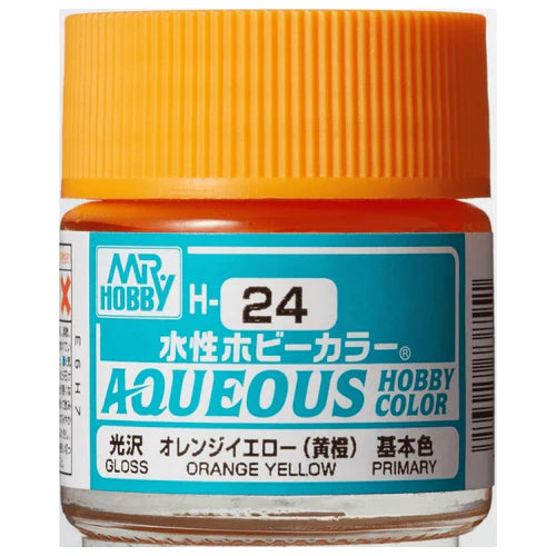 Mr. Color Aqueous H24 (Gloss Orange Yellow) 10ml