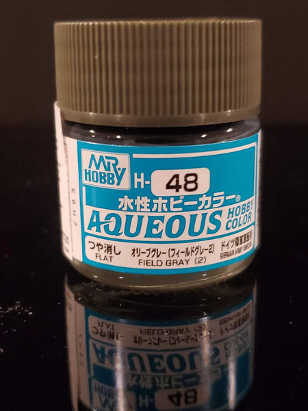 Mr. Color Aqueous H48 (Gloss Field Gray) 10ml