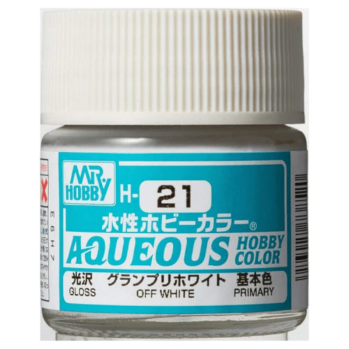 Mr. Color Aqueous H21 (Gloss Off White) 10ml