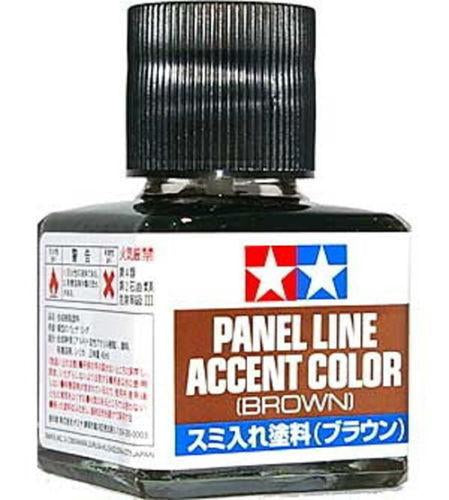 Tamiya 40ML Panel Line Accent Color Paint Wash Brown – Midwest