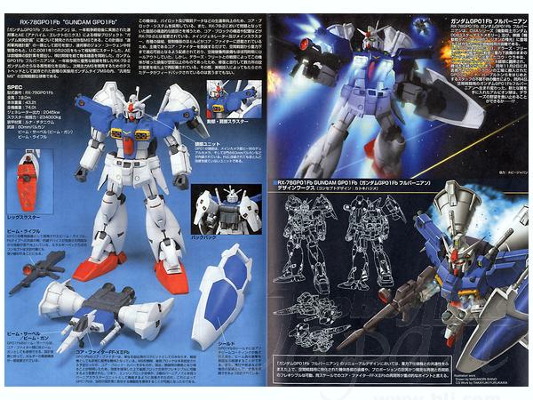 HGUC 018 RX-78 GP01FB Gundam #018 – Midwest Hobby and Craft